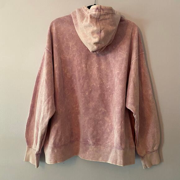 Jordan Women size Medium Purple Hoodie Flight Cotton Streetwear Oversized Baggy - Picture 5 of 8